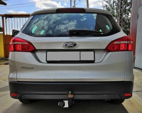 Фаркоп для Ford Focus 2 2005-2011 универсал съемный крюк на двух болтах 1500кг Автос