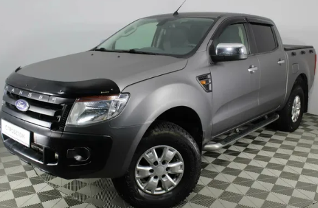 Дефлекторы окон (ветровики) Ford Ranger III 2011 (Форд Рэнджер) Кобра Тюнинг